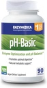 Enzymedica, pH-basic, inclusief spijsverteringsenzymen, voedingsstoffen en kruiden, ondersteunt gezonde spijsvertering en pH-balans, 90 tellingen - FFP