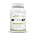 Herbsforever Uri-Flush Capsules Ayurvedische kruidensupplement Ondersteuning gezonde nierfunctie en urinetrekfunctie 90 Vege Capsules 800 Mg Elk