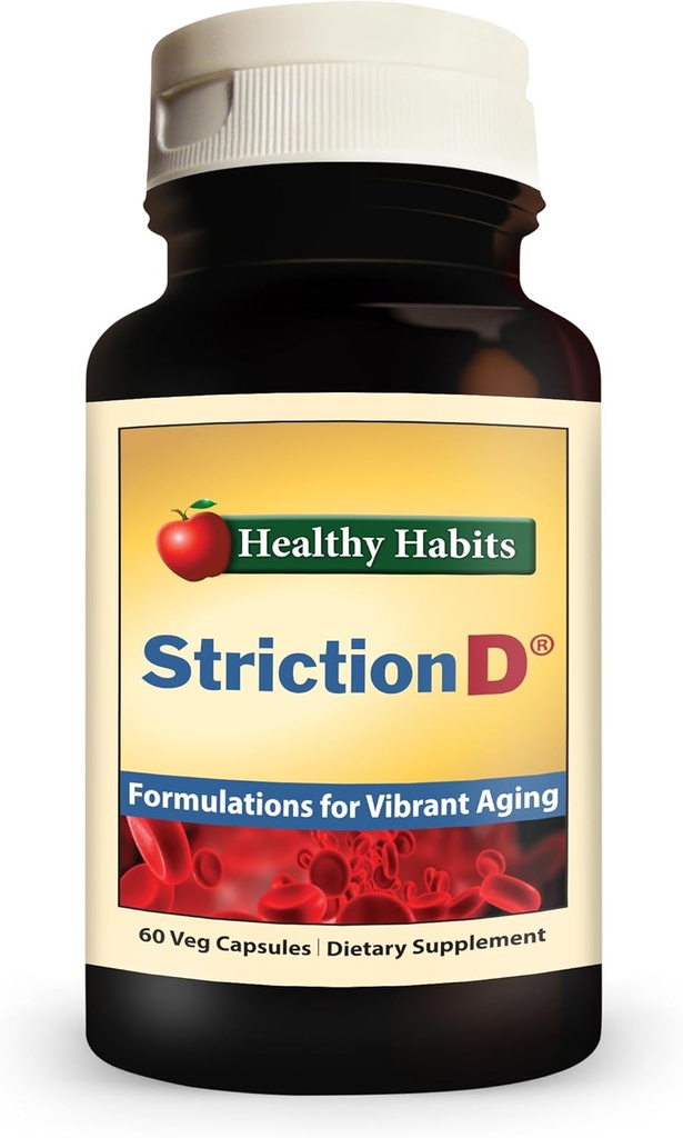 Gezonde gewoontes StrictionD met Glucohelp Banaba Extract Ceylon Cinnamon & Crominex 3