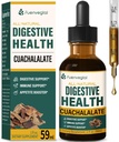 Cuachalalate Digestive Drops: Herbal Supplement w/Licorice Root, Dandelion, Clove, Cancerina, & Kalawalla Extracts for Upset Stomach Relief, Gastric Health, & Immune System Support. 2oz