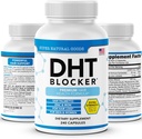 DHT Blocker - Hair Growth Supplement for Genetic Thinning for Men & Women - Helpt haarverlies en stimuleren follikelgroei met Saw Palmetto, Biotin & Iron - Follikel Groei Supplementen Pillen
