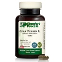 Standard Process Inc. Okra Pepsin E3 - Whole Food Digestief Gezondheid, Cholesterol, Bowel en Bowel Reiniging met Pepsin, Alfalfa, Spaanse Mos, Boekweit en Okra, Glutenvrij - 90 Capsules