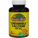 Nature's Blend Calcium Kauwbare Beierse Cream 500 mg 100 Tabs