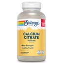 Solaray Calcium citraat 1000mg - Gecheld Calcium Supplement - Ondersteunt botsterkte en gezonde tanden - Gemakkelijk te Digest - 60-dagen garantie, Vegan - 68 porties, 275 VegCaps