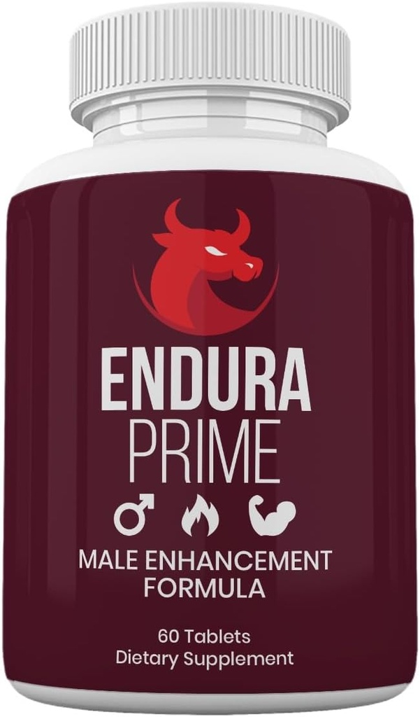Endura Prime Pillen, Endura Prime Male Supplement Advanced Formula, 60 Tellen