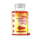 Vitamatic Sugar Free Vitamin D3-120 Pectin Based Gummies - Great Taste - Healthy Bones, Mood & Immuun System Function - Non-GMO - 120 Servings (1000 IE)