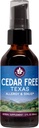 WishGarden Kruiden Cedar-Free Texas Allergie & Sinus - Plant-Based Kruiden Allergie Relief voor volwassenen, helpt kalmeren Cedar Koorts Symptomen, Zone 5 Allergie Formule, Texas Cedar Koorts Allergie Relief Drops, 2oz