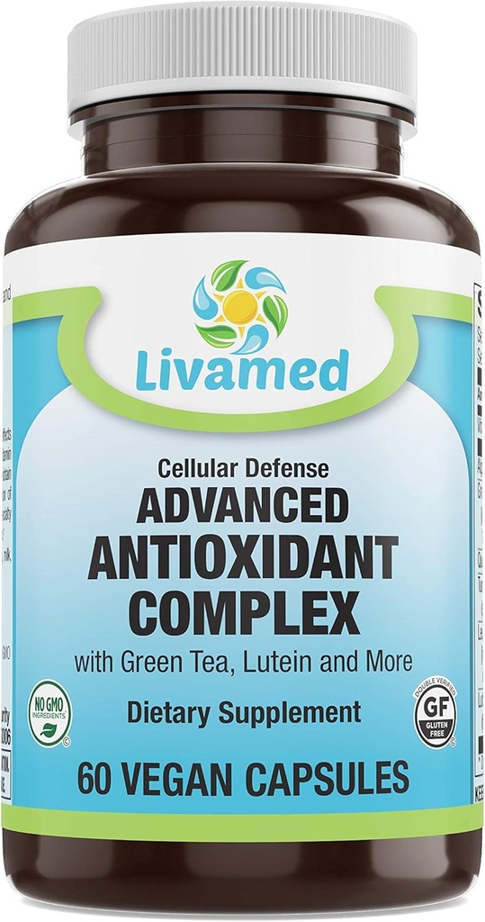 Livamed - Advanced Antioxidant Complex Veg Caps 60 Tellen