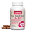 Jarrow Formulas Red Gist Rice 1200 mg & Co-Q10 100 mg per portie - 120 Veggie Caps - 60 porties - Herbal Heart Health Dieetsupplement - Ondersteunt Cardiovasculaire en Heart Health - Veganistisch