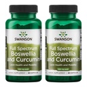 Swanson Full Spectrum Boswellia & Curcumin Natural Wellness Formula - (60 capsules) (2 verpakkingen)