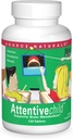 Bron Natuurlijken Attentive Child - Gezonde Cognitieve Nutriënten voor Actieve Kinderen - Verbeterde Focus & Attentie met DMAE, Magnesium, Zink & Grape Seed Extract - 120 tabletten
