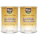 Verdien natuurlijke voedingsmiddelen Soja Lecithin en vet Emulgator met essentiële voedingsstoffen voor de gezondheid, verbetert textuur van taarten, brood & DIY Gummies, 16 Oz (pakket van 2)