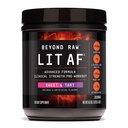 BEYOND RAW LIT Advanced Pre Workout Formula, Sweet and Tart, voor energie, focus, duurzaamheid, pompen, met 300 mg snelle en doelgerichte release Cafeïne, Creatine, Betaine, Beta Alanine, Taurine, 20 porties