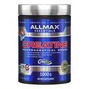 ALLMAX Essentials CREATINE - 1000 g poeder - Verbetert prestaties en trainingsintensiteit - Veganistisch en glutenvrij - 200 porties