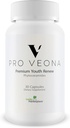 Pro Veona Phytoceramiden - Premium Phytoceramiden Supplement met essentiële vitamines - Ondersteuning Jongere Op zoek naar gezonde huid - Help Verminderen van de droge huid en Verbeteren Hydratatie - Stimuleren Collageen productie