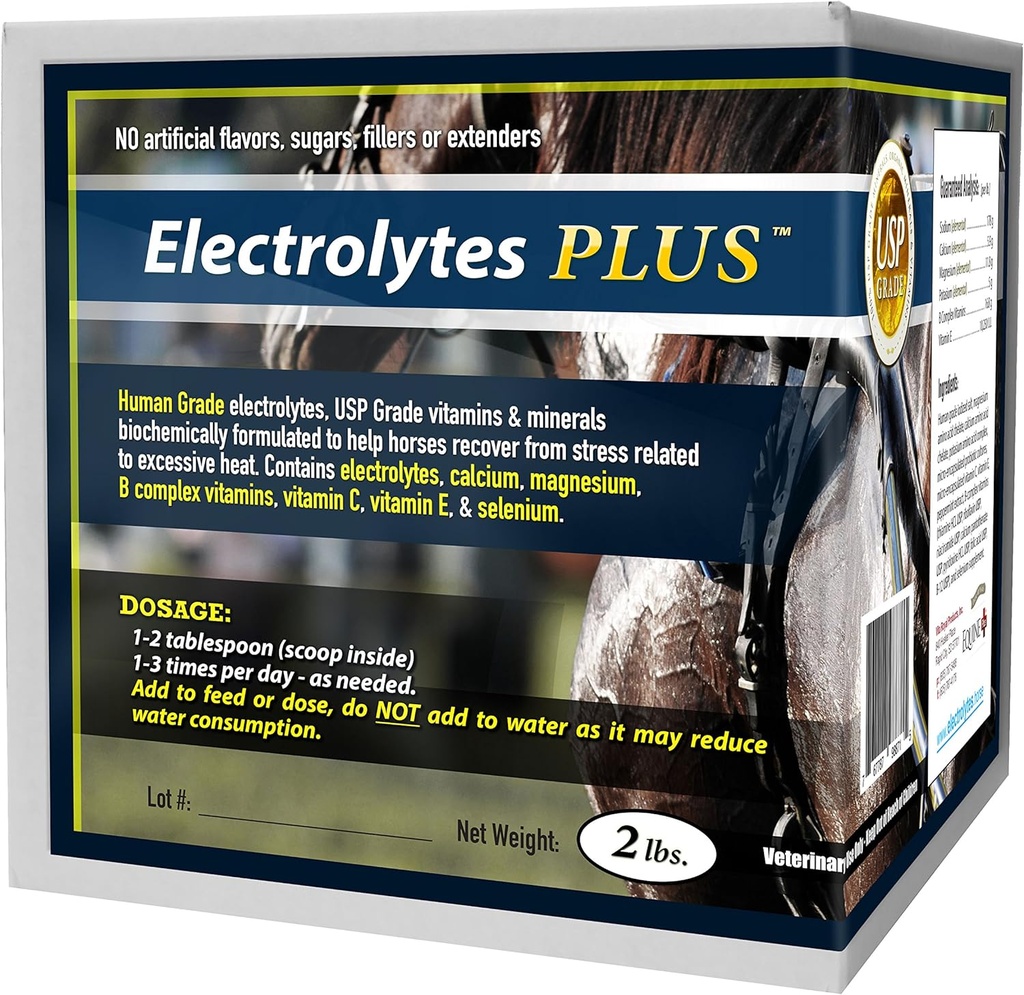 Electrolytes PlusTM voor paarden (2 lbs.)