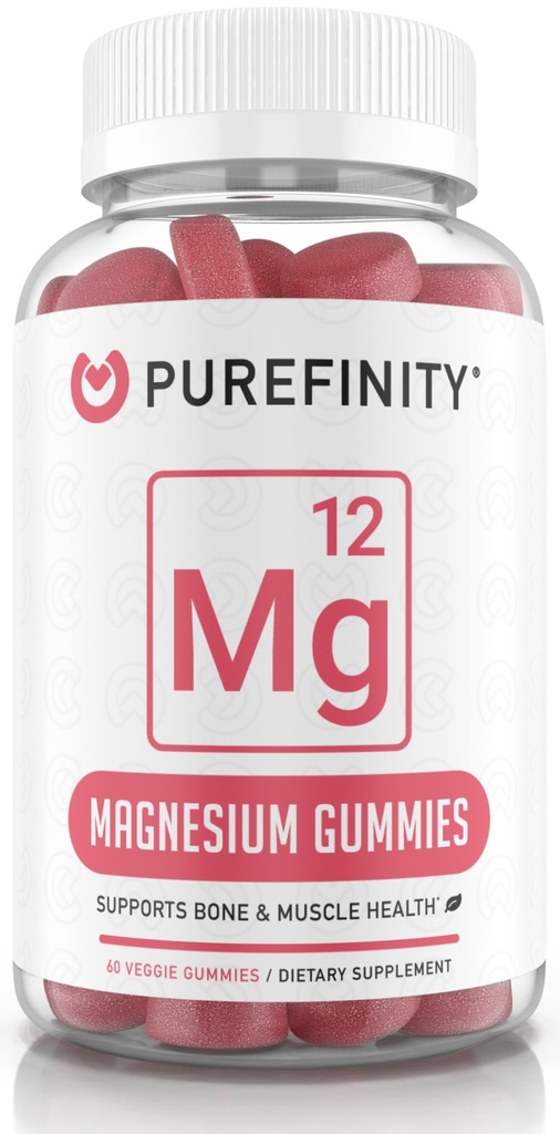 Magnesium Citrate Gummies 600 mg voor volwassenen Hoge absorptie Supplement voor krampen, spierherstel, slaap, botten en energie ondersteuning