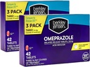 berkley jensen Omeprazol 20 mg Vertraagde Release Tablets - Heartburn Medicine-Acid Reducer Pillen - Treats Frequent Heartburn - 3 x 14 dagen Cursussen, 42 tellen (pakket van 2)