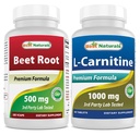 Beetwortelpoeder 500 Mg & L-carnitine 1000mg