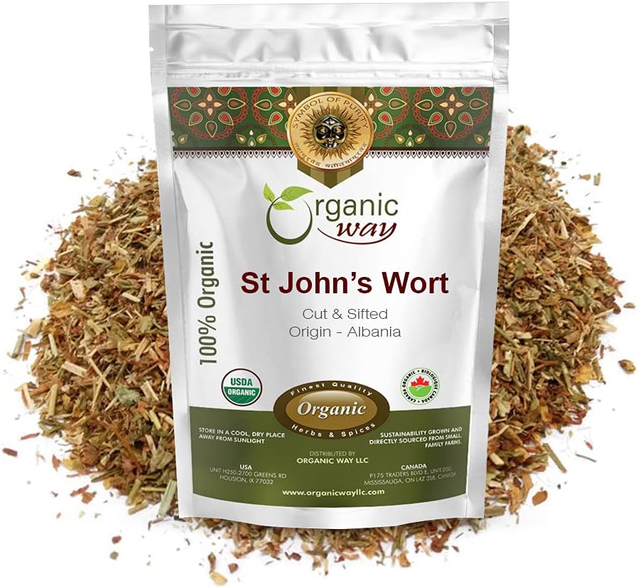 Organic Way St. John's Wort Cut & Sifted (Hypericum perforatum) - Kruidenthee 