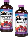 LQD Calcium Magnesium Citrate (Mixed Berry) 2-pack