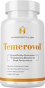 Temerovol - Mannelijke Supplement - Verbetert energie, sterkte & Libido - Lean Muscle Builder, 60 capsules - 1 fles