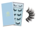 DYSILK wimpers Valse wimpers - Oog wimpers Mink wimpers 5 paar 6D wimpers Pack Fluffy wimpers nepoog wimpers Natural Look Wispy wimpers Strip Lash Faux Valse wimpers Extensions Kit 001-15mm
