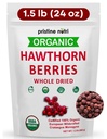1,5 lbs (24 oz) 100% Biologische Hawthorn Bessen Gedroogde Bulk 