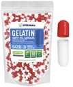 XPRS Nutra Maat 3 Lege capsules - 500 Telle Lege Gelatine Capsules - Pillen DIY Capsule Vulling - Pure Bovine Pill Gel Caps for Do-It-Yourself Supplements (Rode/Wit)