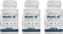 Benfotiamine Multi-B Neuropathie Ondersteuning Formule 150mg 120 Gelatine Capsules per fles - Verpakking van 3 flessen