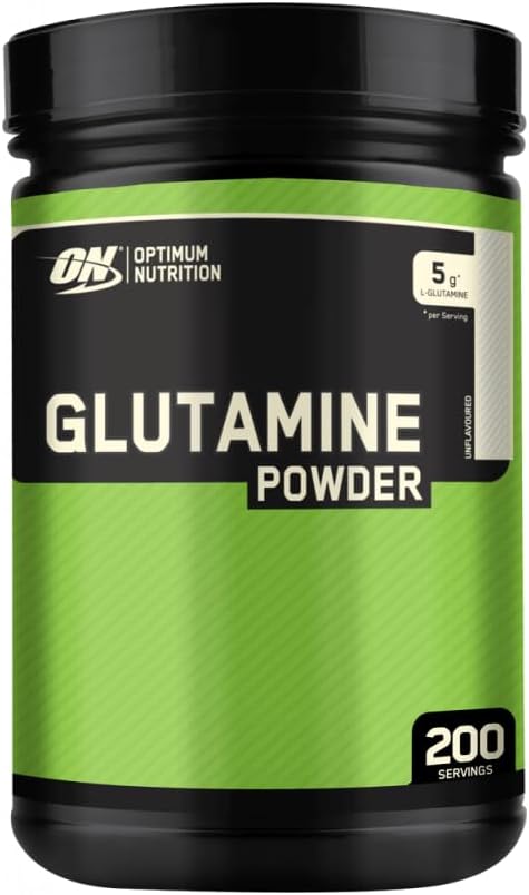 Optimale voeding Glutaminepoeder, ongearomatiseerd, 2,2 LB (1000 gram) 194 porties