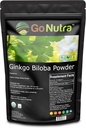 Go Nutra Organic Ginkgo Biloba Powder 8 oz.