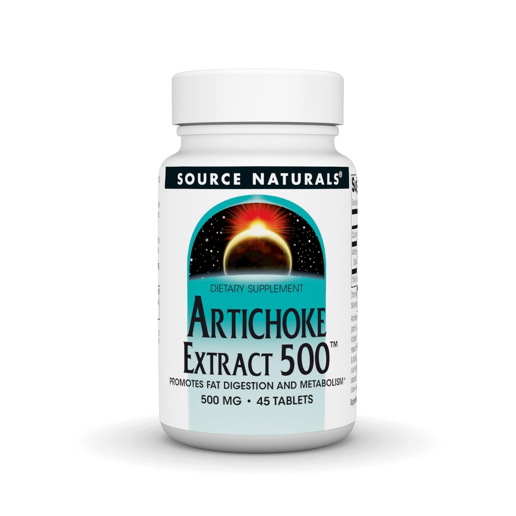 Bron Naturals Artichoke Extract 500 Tablet, 45 Tellen
