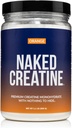 NAKED Pure Micronized Orange Creatine Monohydraat - 36 porties - 500 Gram, 1,1Lb Bulk, Vegan, Non-GMO, Glutenvrij, Sojavrij. Hulp Krachtwinst, Geen additieven