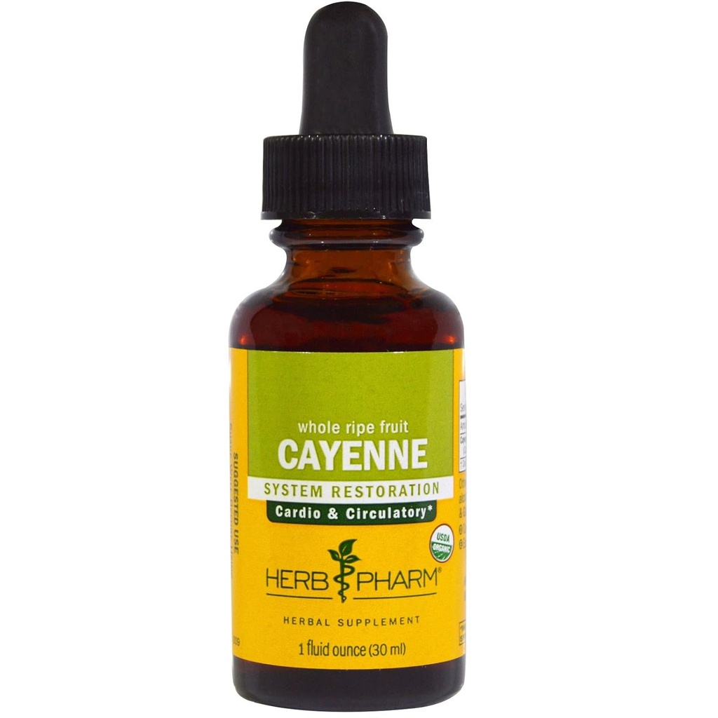 HERB PHARM Biologische Cayenne Extract, 1 FZ