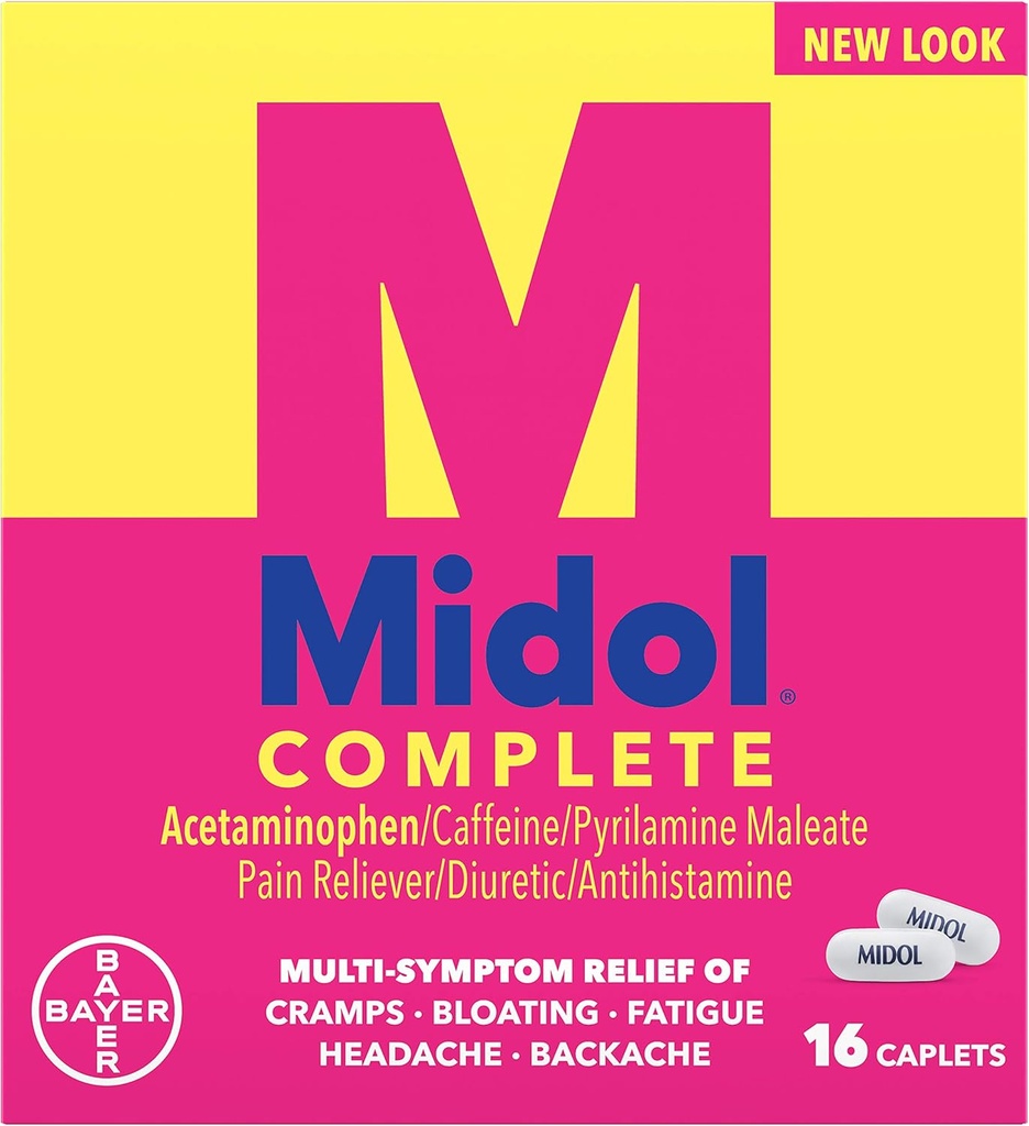 Midol Menstruele maximale sterkte caplets - 16