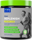 POWERLIFE Peak Replenish - Hoge Absorptie Magnesium Electrolyte Powder met biologisch Kokoswater, en Trace Minerals, 30 porties