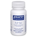 Pure Encapsulations P5P 50 - Actieve Vitamine B6 - Ondersteunt het energiemetabolisme en de gezondheid van het brein* - Glutenvrij & niet-GMO - 60 capsules