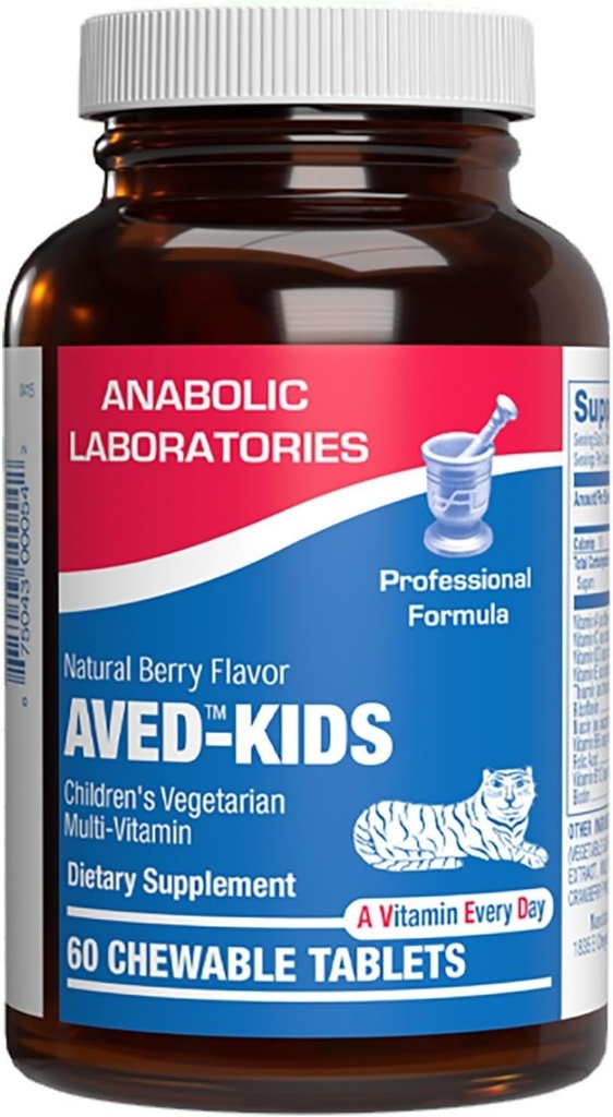 25-in-1 Kids Kauwbare Multivitamine - Klinisch geformuleerde Kids Multivitamine met ijzer Magnesium Vitaminen A B Complex C D E Antioxidant Rijke Fruit Extracten & meer - Made in The USA - 1 maand aanbod