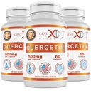 Genex Formules Quercetine 500 mg (60 capsules) Non-GMO, Glutenvrij (3 verpakkingen)
