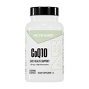 NutraBio CoQ10 Dieetsupplement, gezonde hartfunctie & Cellular Energy Production, 100mg - 60 Capsules