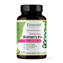 Emerald Labs Vrouwen 45+ Clinical Multi - Multivitamine voor uitgebreide ondersteuning, Bone & Heart Health* - Ontworpen voor vrouwen 45+ - Glutenvrije & Vegetarische - 120 plantaardige Capsules (30-dagen levering)