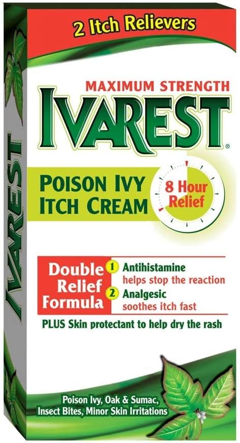 Ivarest Anti-Itch Cream, maximale sterkte, gemedicineerd, 2 Ounce - Koop Packs en SAVE (verpakking van 2)
