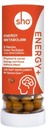 SHO Energy+ Vegan Energy & Focus Supplements 60 Pills-Matcha Extract, Methylated B Complex Vitamin B Complex, and Caffeine Natural Energy Booster for Men & Women Without Crash & Jitters, Refill Bottle