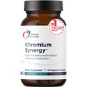Designs for Health Chromium Synergy - Non-GMO Chromium Nicotinate Glycinate Chelate Supplement with Vanadium, Vitamin D, Mangaan, Zink + Taurine - Cinnamon Powder Base (90 capsules)