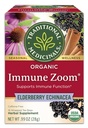 Traditionele Medicijnen, Biologische Immuun Zoom Echinacea Vlierbes Thee Immuun Vlierbes, 16 Tellen (Pack of 2)