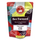 Paddestoelen Koffie van Herbal Hive Bee Focused Inclusief Adaptogens Reishi, Lion's Mane, en Chaga Superfood Low Acid Instant 30 Serves (3,5 oz, Dark Roast)