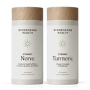 Stonehenge Health Dynamic Nerve + Dynamic Turmeric Bundle Supplementen voor ondersteuning Comfort, Tingling, Numbness, Burning