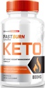 Fast Burn Keto Capsules, FastBurn Advance Gewichtsverlies Ondersteuning, Maximale Ondersteuning Formule, Fast Burn Pillen, Alle natuurlijke Keto Supplement, Fast Burn Keto Vitaminen, FastBurn Ketos Reviews (60 Capsules)