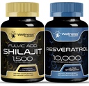 WELNESS LABSRX Resveratrol Capsules met Shilajit Pure Himalaya Capsules